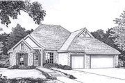 Traditional Style House Plan - 3 Beds 2.5 Baths 1944 Sq/Ft Plan #310-911 