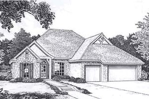 Traditional Exterior - Front Elevation Plan #310-911