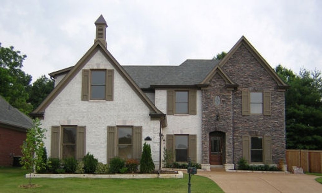 Exterior - Front Elevation 2 for European House Plan #81-13735 - 4 bed, 4 bath