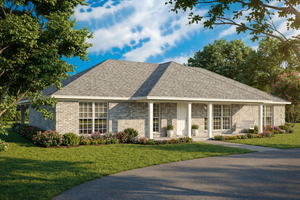 Exterior - Front Elevation Plan #17-2141