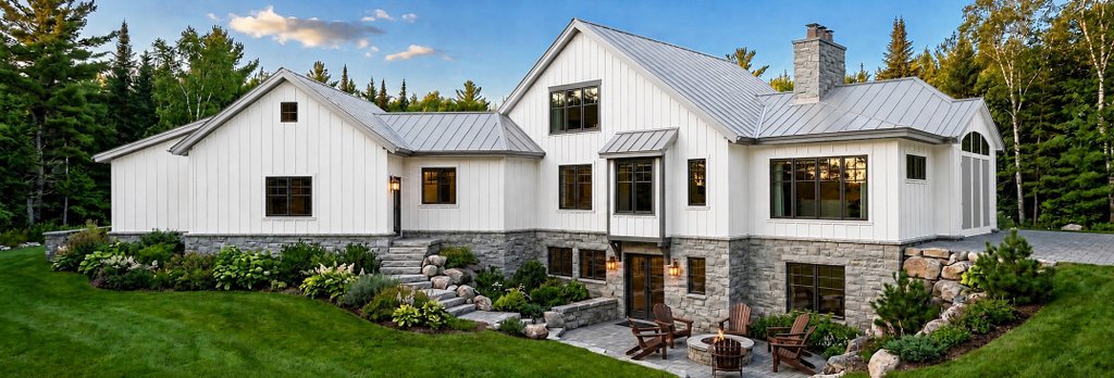 Exterior - Rear Elevation 1 for Farmhouse House Plan #928-448 - 3 bed, 3.5 bath