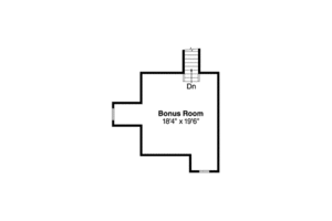 Floor Plan - Other Floor for Craftsman House Plan #124-418 - 4 bed, 3 bath