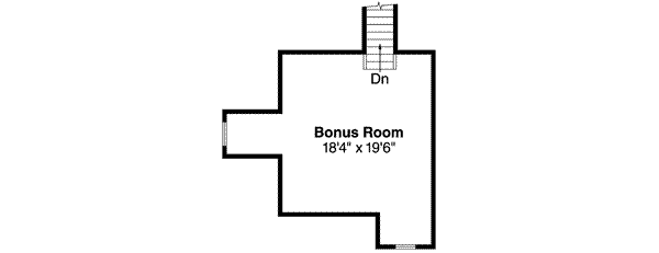 Craftsman Floor Plan - Other Floor Plan #124-418