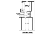 European Style House Plan - 4 Beds 2 Baths 2105 Sq/Ft Plan #81-876 
