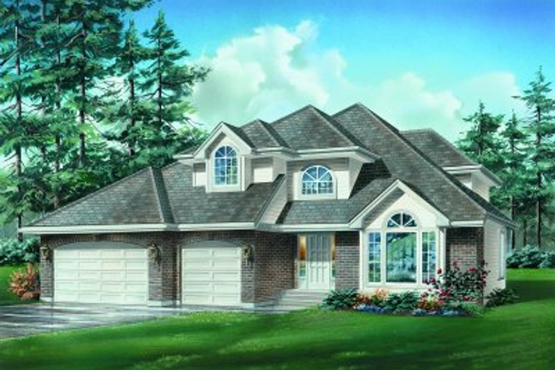 Traditional Style House Plan - 3 Beds 2.5 Baths 2311 Sq/Ft Plan #47-626