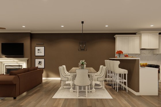 Interior - Other 1 for European House Plan #17-2525 - 2 bed, 2.5 bath