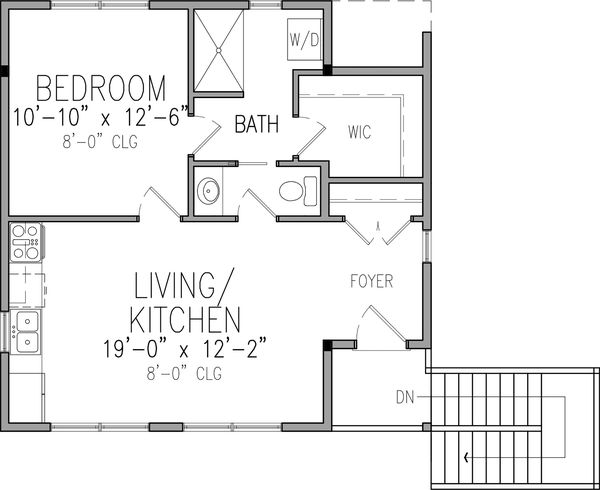 Architectural House Design - Victorian Floor Plan - Upper Floor Plan #410-3611