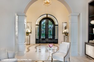 Interior - Entry for European House Plan #930-510 - 4 bed, 4.5 bath