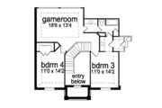 Traditional Style House Plan - 4 Beds 3 Baths 2948 Sq/Ft Plan #84-389 