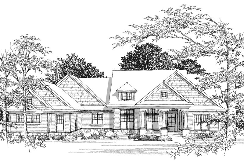 Dream House Plan - Photo for Ranch House Plan #70-1036 - 2 bed, 2.5 bath