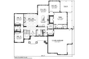 Ranch Style House Plan - 3 Beds 2.5 Baths 2899 Sq/Ft Plan #70-1427 