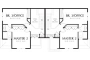 Craftsman Style House Plan - 3 Beds 2.5 Baths 3542 Sq/Ft Plan #48-566 