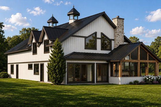 Exterior - Other Elevation 1 for Barndominium House Plan #1064-494 - 3 bed, 2.5 bath