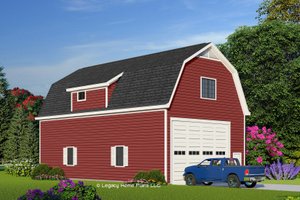 Farmhouse Exterior - Front Elevation Plan #932-922
