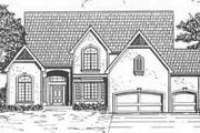 Traditional Style House Plan - 4 Beds 3.5 Baths 3306 Sq/Ft Plan #6-152 