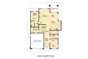 Contemporary Style House Plan - 6 Beds 4.5 Baths 4185 Sq/Ft Plan #1066-316 