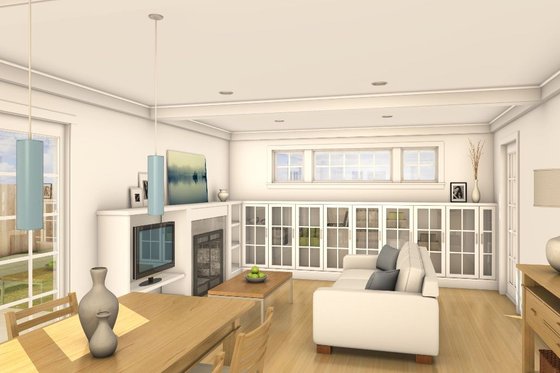 Interior - Other 4 for Traditional House Plan #497-38 - 3 bed, 2.5 bath