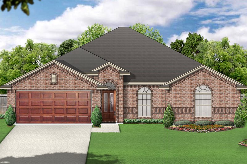 Dream House Plan - Traditional Exterior - Front Elevation Plan #84-578