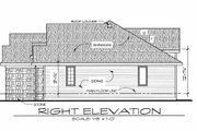 Traditional Style House Plan - 3 Beds 2 Baths 1672 Sq/Ft Plan #20-2097 Exterior 