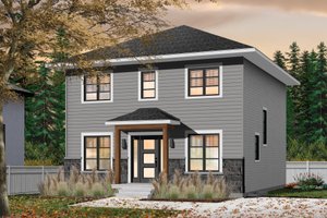 Traditional Exterior - Front Elevation Plan #23-2306