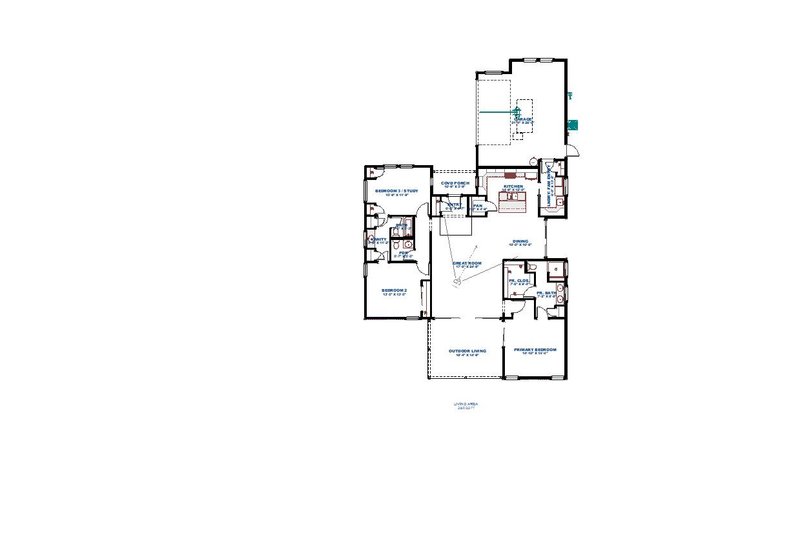 Dream House Plan - Exterior - Front Elevation 2 for Country House Plan #1126-13 - 3 bed, 2.5 bath
