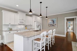 Interior - Kitchen for Craftsman House Plan #461-54 - 3 bed, 2 bath