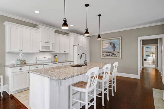 Interior - Kitchen for Craftsman House Plan #461-54 - 3 bed, 2 bath