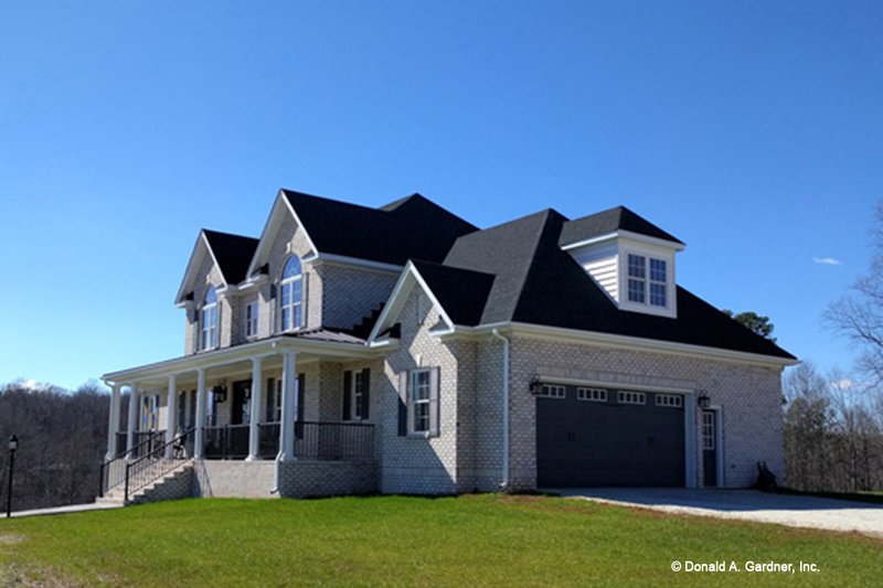 Home Plan - Right Side Elevation