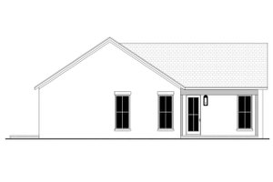 Exterior - Other Elevation for Traditional House Plan #430-310 - 2 bed, 2 bath