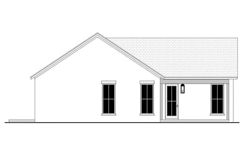 House Plan Design - Exterior - Other Elevation for Traditional House Plan #430-310 - 2 bed, 2 bath