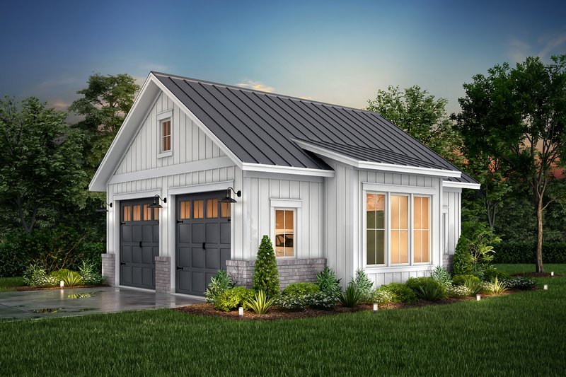 Dream House Plan - Farmhouse Exterior - Front Elevation Plan #430-267