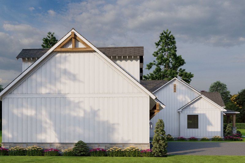 Home Plan - Exterior - Other Elevation 3 for Farmhouse House Plan #923-435 - 3 bed, 4.5 bath