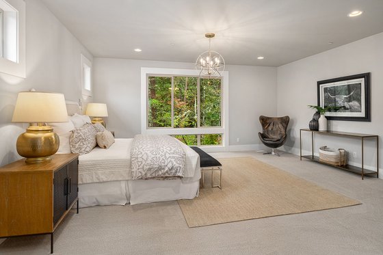 Interior - Master Bedroom 1 for Contemporary House Plan #1066-14 - 5 bed, 4.5 bath