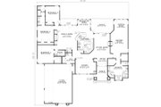 European Style House Plan - 4 Beds 3 Baths 2951 Sq/Ft Plan #17-1028 