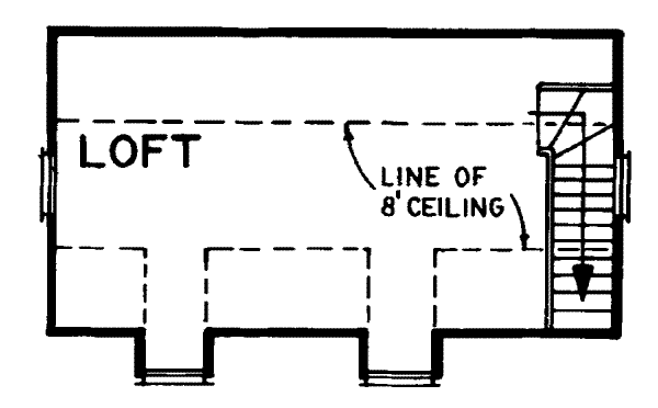 House Plan Design - Country Floor Plan - Upper Floor Plan #47-508