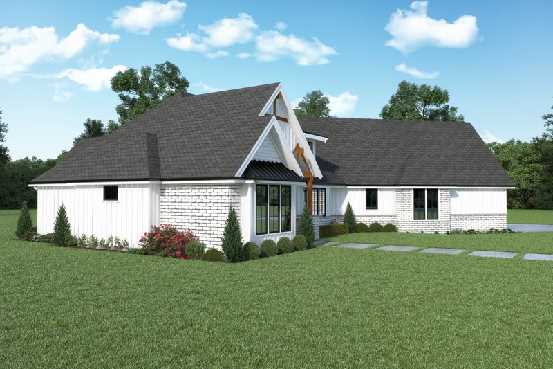 Architectural House Design - Exterior - Other Elevation for Farmhouse House Plan #1070-176 - 3 bed, 2.5 bath