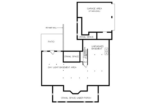 Floor Plan - Other Floor 1 for Farmhouse House Plan #45-140 - 3 bed, 3.5 bath