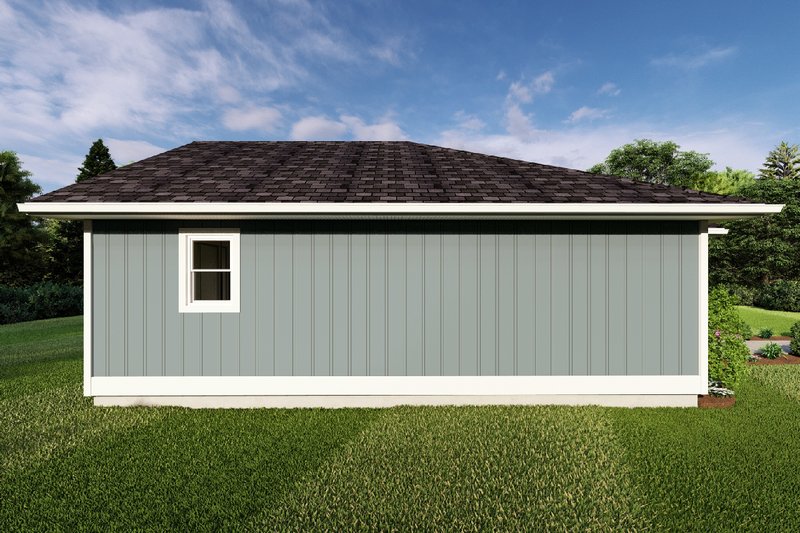 Dream House Plan - Exterior - Other Elevation 1 for Cottage House Plan #126-260 - 1 bed, 1 bath