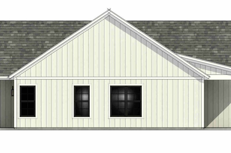 House Blueprint - Exterior - Front Elevation 7 for Farmhouse House Plan #1096-190 - 3 bed, 2 bath