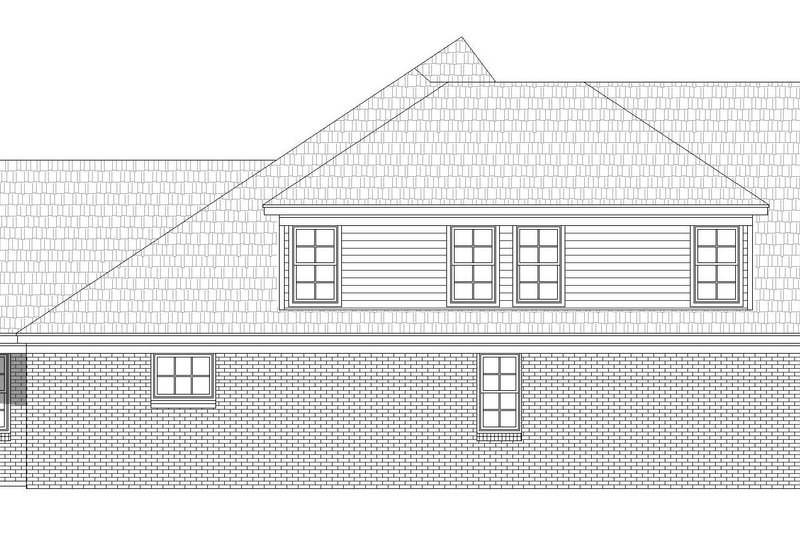House Plan Design - Exterior - Other Elevation for Southern House Plan #932-340 - 5 bed, 3.5 bath