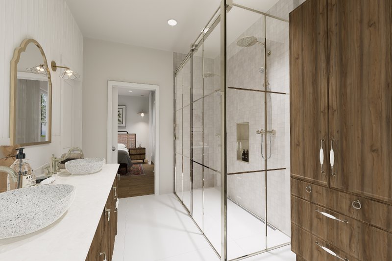 Architectural House Design - Interior - Master Bathroom 1 for Country House Plan #23-2822 - 3 bed, 2.5 bath