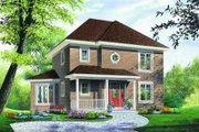 Traditional Style House Plan - 3 Beds 2 Baths 1662 Sq/Ft Plan #23-340 