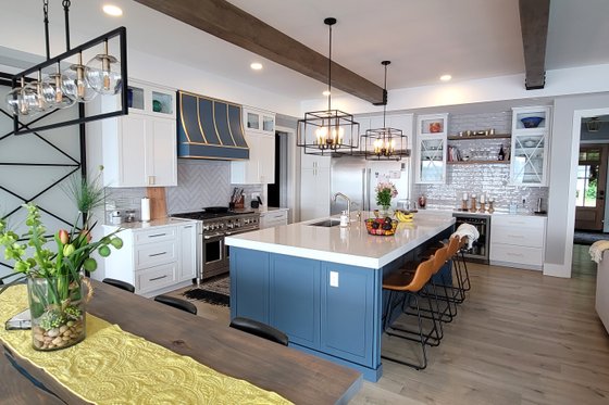 Interior - Kitchen for Farmhouse House Plan #1057-32 - 5 bed, 4.5 bath