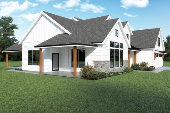 Exterior - Other Elevation 1 for Craftsman House Plan #1070-180 - 4 bed, 2.5 bath