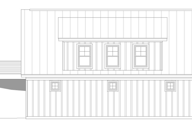 Home Plan - Exterior - Other Elevation for Traditional House Plan #932-480, 0 bath