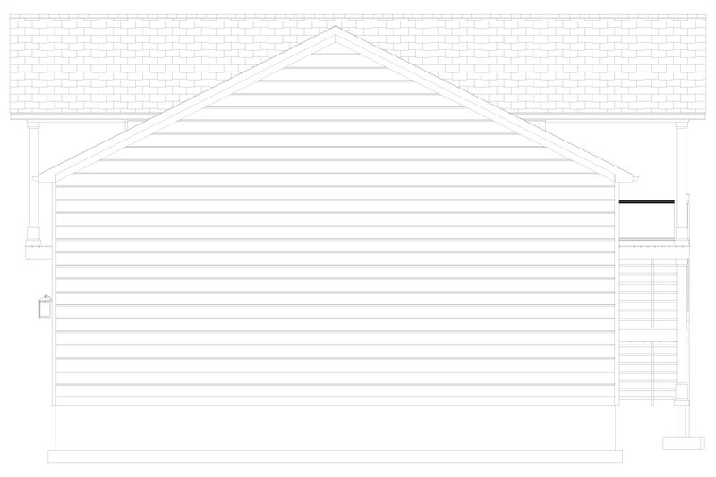 Architectural House Design - Exterior - Other Elevation 1 for Farmhouse House Plan #1060-343, 0 bath