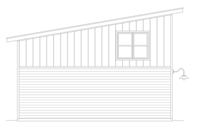 Architectural House Design - Exterior - Rear Elevation for Contemporary House Plan #932-90, 0 bath