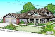 Traditional Style House Plan - 4 Beds 2.5 Baths 2572 Sq/Ft Plan #60-345 