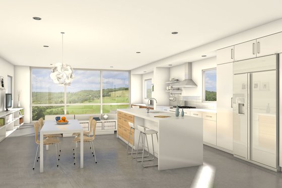 Interior - Other 1 for Modern House Plan #497-24 - 2 bed, 2 bath