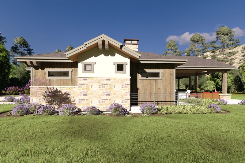 House Blueprint - Exterior - Other Elevation 1 for Farmhouse House Plan #1069-40 - 3 bed, 2.5 bath